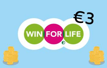 Win For Life de 3 euro